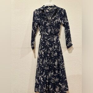 Blue one piece dress